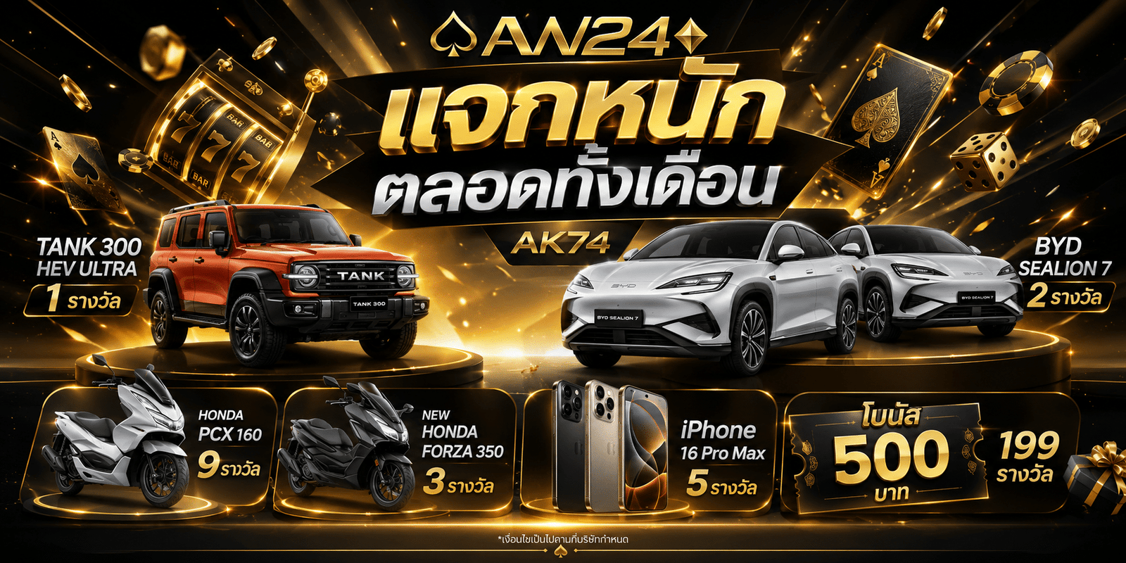 แจกหนักตลอดทั้งเดือนAW24