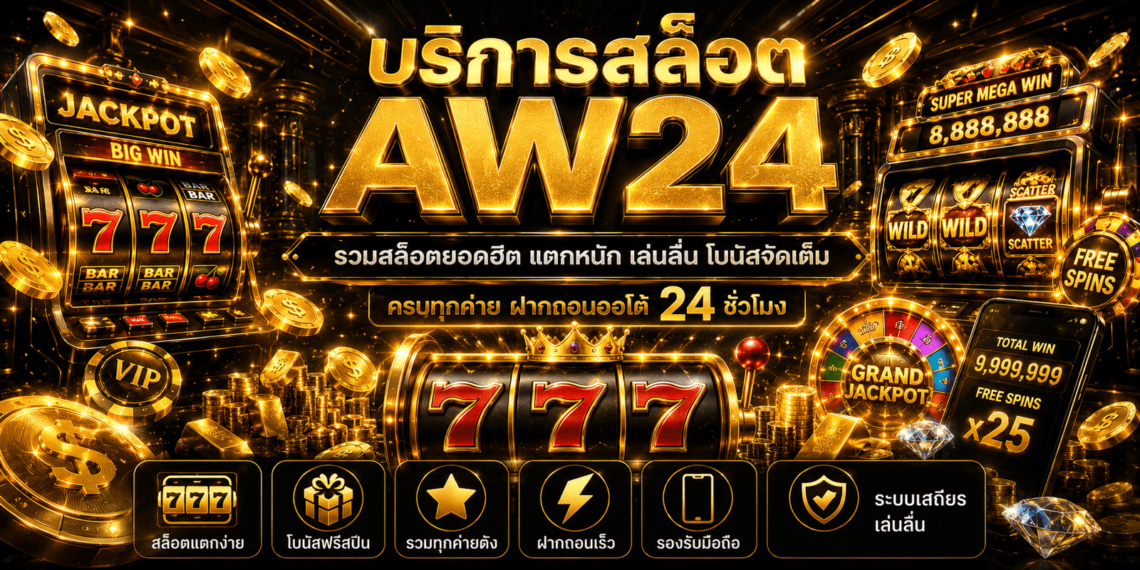 AW24 สล็อตยอดนิยม